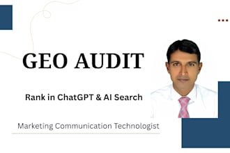 do a professional GEO audit to boost ai search visibility