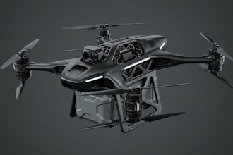 design custom commercial drones and autonomous robotic hardware