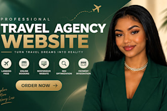 travel website, tour travel agency website, booking website, tourism website