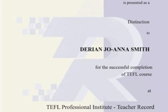 be your tefl coach offering english packages