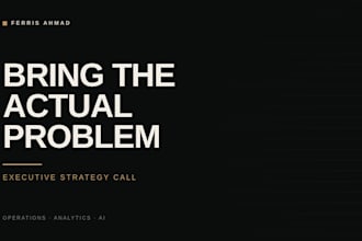 be your fractional ai and operations executive on a strategy call