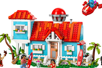 do 3d lego moc model design, house set,toy with xml partlist and pdf instruction