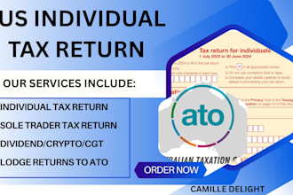 prepare and lodge australian sole trader tax return