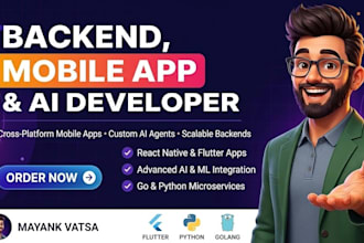 build scalable golang backend, rest apis and microservices