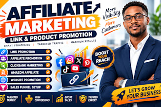promote your affiliate links and products to targeted audiences