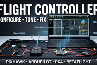 configure your pixhawk ardupilot px4 or betaflight flight controller