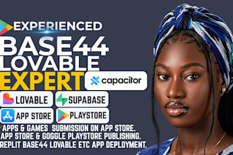 publish your lovable app base44 app to play store and apple store with capacitor
