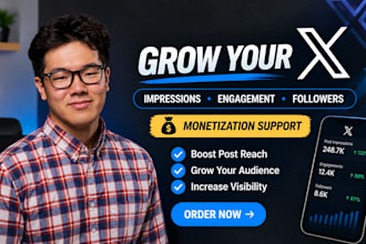 do twitter promotion x organic growth to boost engagement and monetization