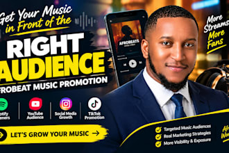 promote your afrobeat song to targeted music audiences