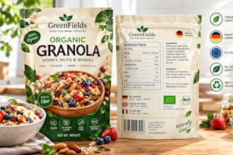 design german food label, eu nutrition label, ingredient label,product packaging