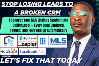 gohighlevel real estate, mls to CRM integration, property management automation