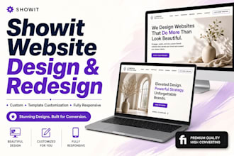 design showit website, customize showit website clone redesign, showit template
