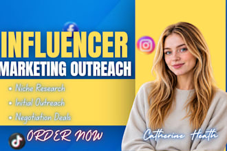 do influencer research and outreach for your brand
