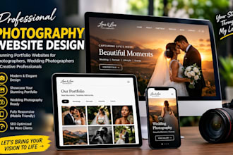 design photography website wedding photographers product photography