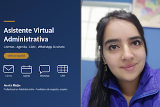 tu asistencia administrativa virtual correos agenda y CRM