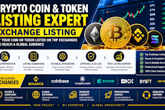 list coin on trust wallet coinbase binance bybit mexc exchange