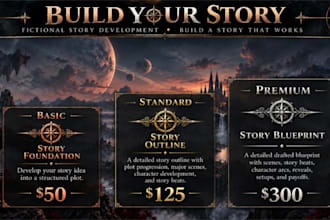develop your story idea into a detailed outline