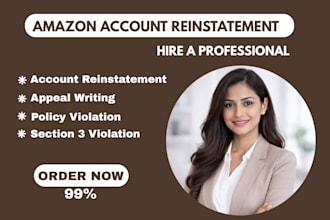 write a reinstatement appeal and custom plan of action