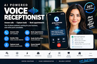 create an ai receptionist to answer calls and book appointments
