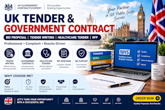 uk tender government contract bid proposal tender writing health care tender rfp