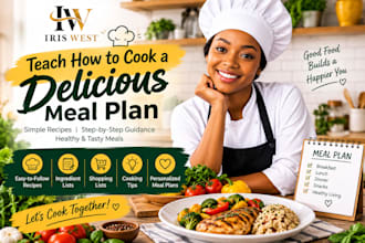 teach how to cook a delicious meal plan