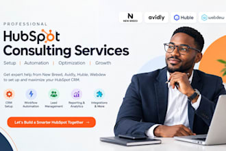 setup hubspot consulting services via new beed avidiy huble webdew belkins
