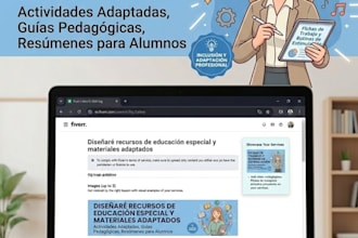 design special education resources and adapted materials