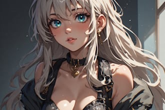 sfw or nsfw anime art for you