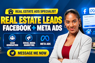 real estate agent realtor social media marketing facebook ads lead generation