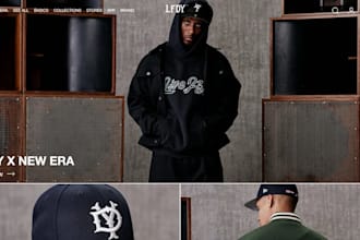 design streetwear shopify website clothing brand store shopify store y2k website