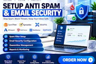 setup anti spam spamtitan symantec xeams altospam mailcleaner mailwasher sophos