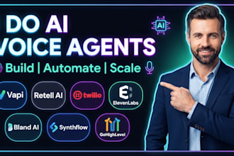 ai voice agents vapi retell ai twilio elevenlabs bland ai synthflow gohighlevel