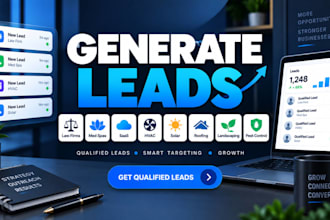 generate leads for law firms med spas sass hvac solar roofing landscaping pest