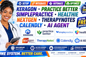 keragon practice better simplepractice healthie therapynotes calendly ai agent