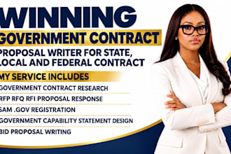 find rfp write winning government contract bid proposal grant proposal rfp rfq