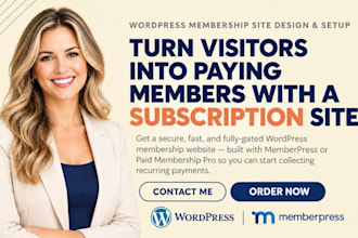 build paywall subscription website, wordpress paid membership pro, memberpress