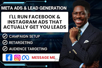 setup facebook ads campaign instagram ads meta ads social media lead generation