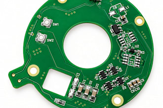 design smart ring wearable pcb miniaturized ble low power sensor electronics iot