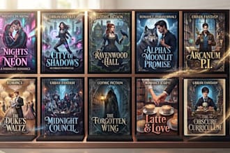 design kdp kobo paperback kindle romance urban fantasy gothic fiction book cover
