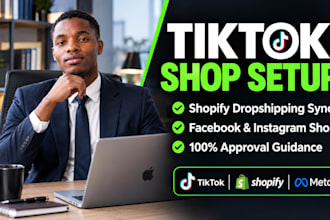 setup tiktok shop, promote shopify tik tok shop dropshipping, instagram shop