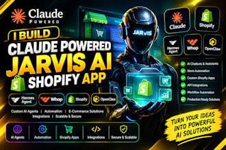 build claude powered jarvis ai shopify app hermes  agent whop shopify openclaw