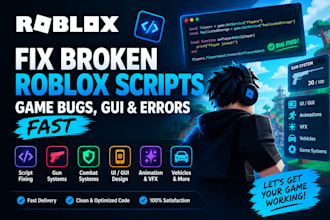 roblox game scripter steal a brainrot roblox animation roblox vfx roblox gun UI