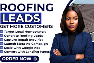 do roofing leads homeowner leads local roofing marketing meta google ads