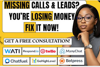 whatsapp chatbot wati respond io twilio manychat chatfuel gohighlevel botpress