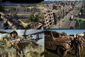 create custom maps, environments, and weapon assets for arma reforger and arma