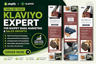 be your klaviyo expert for shopify email marketing and sales growth