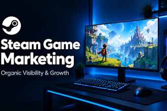 do organic game promotion, wishlist growth and indie game marketing