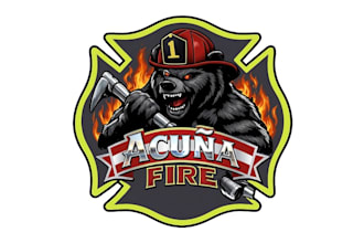 design high quality firefighter logo with unlimited revision