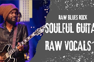 create powerful blues rock song with soulful guitar solos and raw vocals