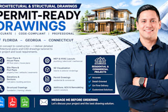 architectural drawing site plan floor plan autocad florida georgia connecticut